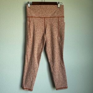 Athleta Speckled Cropped Pants - Tan